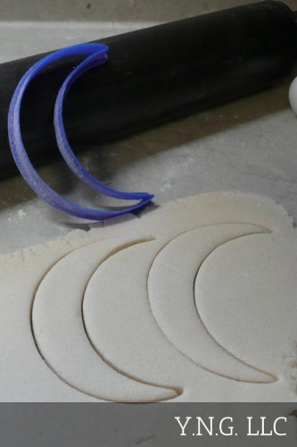 MOON SHAPE COOKIE CUTTER CAKE FONDANT LETTER SPECIAL OCCASION 3D - USA PR250S