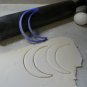 MOON SHAPE COOKIE CUTTER CAKE FONDANT LETTER SPECIAL OCCASION 3D - USA PR250S
