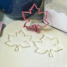 Maple Leaf Fall Season Leaves Special Occasion Cookie Cutter Cake Baking Tool Made in USA PR251