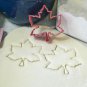 Maple Leaf Fall Season Leaves Special Occasion Cookie Cutter Cake Baking Tool Made in USA PR251