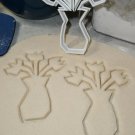 Flowers In A Vase Special Occasion Cookie Cutter Baking Tool Made in USA PR254