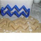 Chevron Cookie Cutter Cake Special Occasion 3D Printed - Made USA PR262