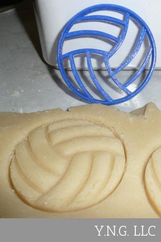 Volleyball Sport Team Ball Olympics Special Occasion Cookie Cutter Made in USA PR270