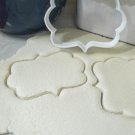 Plaque Frame Decorative Fancy Border Special Occasion Cookie Cutter Baking Tool Made in USA PR276