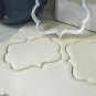Plaque Frame Decorative Fancy Border Special Occasion Cookie Cutter Baking Tool Made in USA PR276