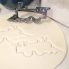 Steam Train Locomotive Engine Travel Transportation Cookie Cutter USA PR279L