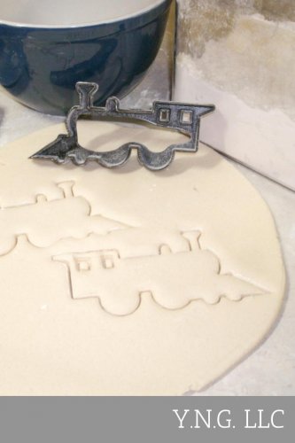 Steam Train Locomotive Engine Travel Transportation Cookie Cutter USA PR279L