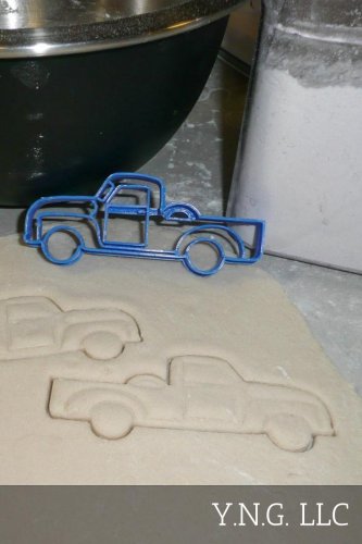 CLASSIC OLD PICK UP TRUCK PICKUP BAKING TOOL 3D PRINT COOKIE CUTTER USA PR281