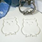 Owl Noctural Night Bird Symbol Wisdom Special Occasion Cookie Cutter Baking Tool Made In USA PR287