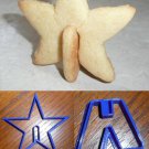 3D Star Christmas Cookie Cutter Baking Tool Holiday Special Occasion Made In USA PR293