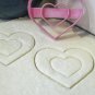 DOUBLE HEART LOVE SHOWER WEDDING ANNIVERSARY VALENTINE COOKIE CUTTER USA PR301