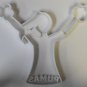 PUMAS CHEERLEADER CHEER TEAM POMPOMS SPORTS SPIRIT SJC COOKIE CUTTER PR317