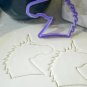 UNICORN HEAD COOKIE CUTTER CAKE FONDANT SPECIAL OCCASION 3D PRINTED - USA PR319L