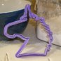 UNICORN HEAD COOKIE CUTTER CAKE FONDANT SPECIAL OCCASION 3D PRINTED - USA PR319L