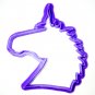 UNICORN HEAD COOKIE CUTTER CAKE FONDANT SPECIAL OCCASION 3D PRINTED - USA PR319S