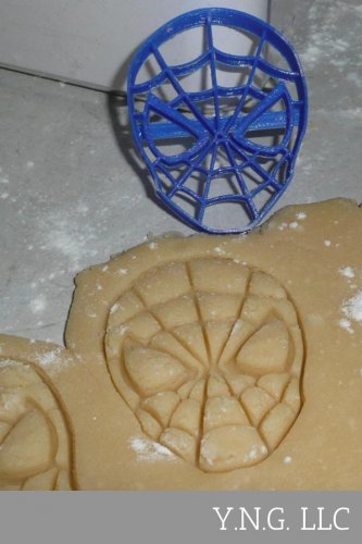 SPIDERMAN COOKIE CUTTER CAKE FONDANT SPECIAL OCCASION 3D PRINTED MADE USA PR321S