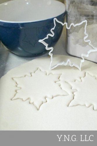 SNOWFLAKE CHRISTMAS COOKIE CUTTER CAKE FONDANT LETTER SPECIAL OCCASION 3D PR323