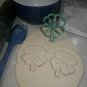 Cloverleaf Detail Lucky 4 Leaf Shamrock Good Luck Cookie Cutter PR2288