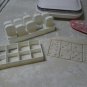 DOMINOES SET COOKIE CUTTER DOMINOES FONDANT HOLIDAY SPECIAL OCCASION 3D PR326