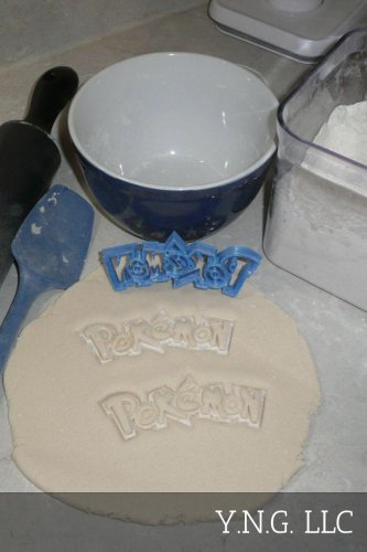 Pokemon Word Video Game Cookie Cutter USA PR331