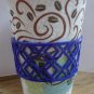 COFFEE TO GO MUG TEA BEVERAGE CUP SLEEVE SERVE HOT OR COLD REUSABLE 3D - PR371