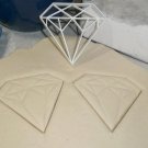 DIAMOND WEDDING ANNIVERSARIES ENGAGEMENT FONDANT BAKING COOKIE CUTTER USA PR406L