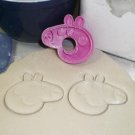 PEPPA PIG CARTOON NOVELTY CHARACTER FONDANT BAKING TOOL COOKIE CUTTER USA PR428