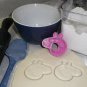 PEPPA PIG CARTOON NOVELTY CHARACTER FONDANT BAKING TOOL COOKIE CUTTER USA PR428