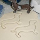 DACHSHUND DOG PUPPY BREED ANIMAL PET BONE FONDANT BAKING COOKIE CUTTER USA PR433