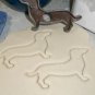 DACHSHUND DOG PUPPY BREED ANIMAL PET BONE FONDANT BAKING COOKIE CUTTER USA PR433