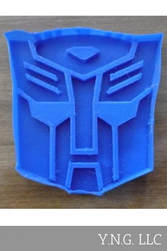 TRANSFORMERS AUTOBOT CHARACTER FONDANT BAKING TOOL COOKIE CUTTER USA PR435