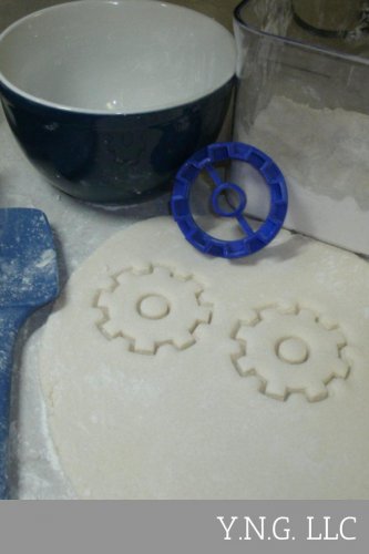 STEAM PUNK GEAR RETRO VINTAGE VICTORIAN FONDANT BAKING COOKIE CUTTER USA PR438