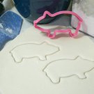 Pig Piggy Hog Farm Animal Special Occasion Cookie Cutter Baking Tool Made In USA PR441