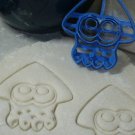 SPLATOON SQUID CHARACTER FONDANT BAKING TOOL COOKIE CUTTER MADE IN USA PR443