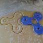 FIDGET SPINNER CHARACTER FONDANT BAKING TOOL COOKIE CUTTER USA PR444