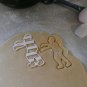 ZOMBIE HALLOWEEN CHARACTER FONDANT BAKING TOOL COOKIE CUTTER MADE IN USA PR449
