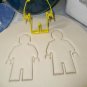 LEGO ADAPTABLE MAN CHARACTER FONDANT BAKING TOOL COOKIE CUTTER MADE IN USA PR450