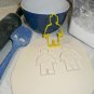 LEGO ADAPTABLE MAN CHARACTER FONDANT BAKING TOOL COOKIE CUTTER MADE IN USA PR450