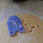 STAR WARS R2D2 ROBOT DROID CHARACTER COOKIE CUTTER FONDANT BAKING USA PR451