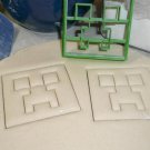 BLOCK ADVENTURE VIDEO GAME MONSTER FACE BAKING TOOL COOKIE CUTTER USA PR518
