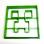 BLOCK ADVENTURE VIDEO GAME MONSTER FACE BAKING TOOL COOKIE CUTTER USA PR518