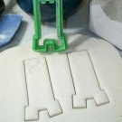 BLOCK ADVENTURE GAME MONSTER SCOPE SHAPE BAKING TOOL COOKIE CUTTER USA PR519