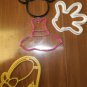 MINNIE MOUSE SET 4 CARTOON DISNEY CHARACTER COOKIE CUTTER BAKING TOOL USA PR533