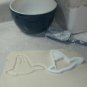 DONALD DUCK HAND CARTOON DISNEY CHARACTER COOKIE CUTTER BAKING TOOL USA PR536