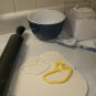 DONALD DUCK FOOT CARTOON DISNEY CHARACTER BAKING TOOL COOKIE CUTTER USA PR538