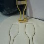 CHAMPAGNE GLASS SPARKLING WINE TOASTING WEDDING ENGAGEMENT COOKIE CUTTER PR560