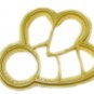 BUMBLEBEE BUMBLE HONEY BEE INSECT BUG COOKIE CUTTER USA PR633