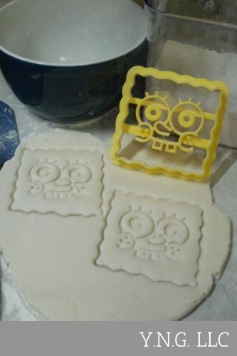SPONGEBOB SQUAREPANTS CHARACTER COOKIE CUTTER FONDANT BAKING TOOL PR573