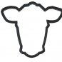 COW CATTLE HEAD FARM ANIMAL LIVESTOCK COOKIE CUTTER FONDANT BAKING TOOL PR588