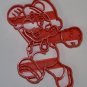 SUPER MARIO JUMPING CHARACTER MARIO BROTHERS NINTENDO COOKIE CUTTER USA PR590